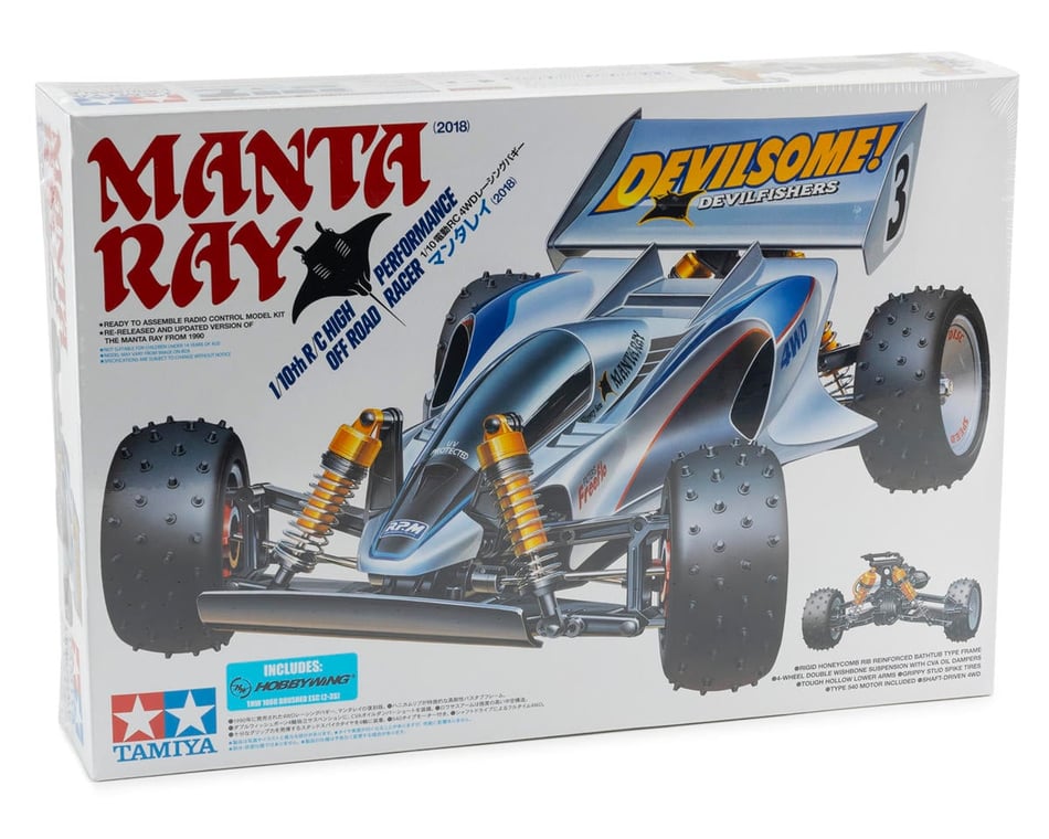 Tamiya 2018 Manta Ray 1/10 4WD Limited Edition Off-Road Buggy Kit