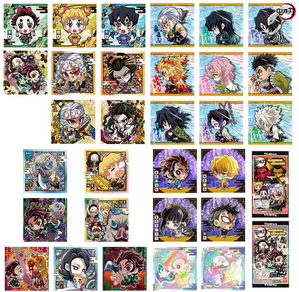 炭子も登場！『鬼滅の刃』ディフォルメシール第6弾、3月14日の食玩