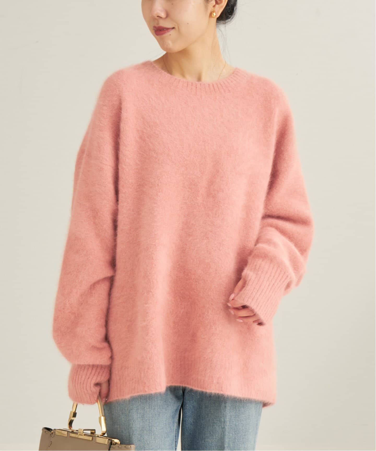 WEB限定追加》Fur Nuance プルオーバー（ニット／セーター）｜Plage