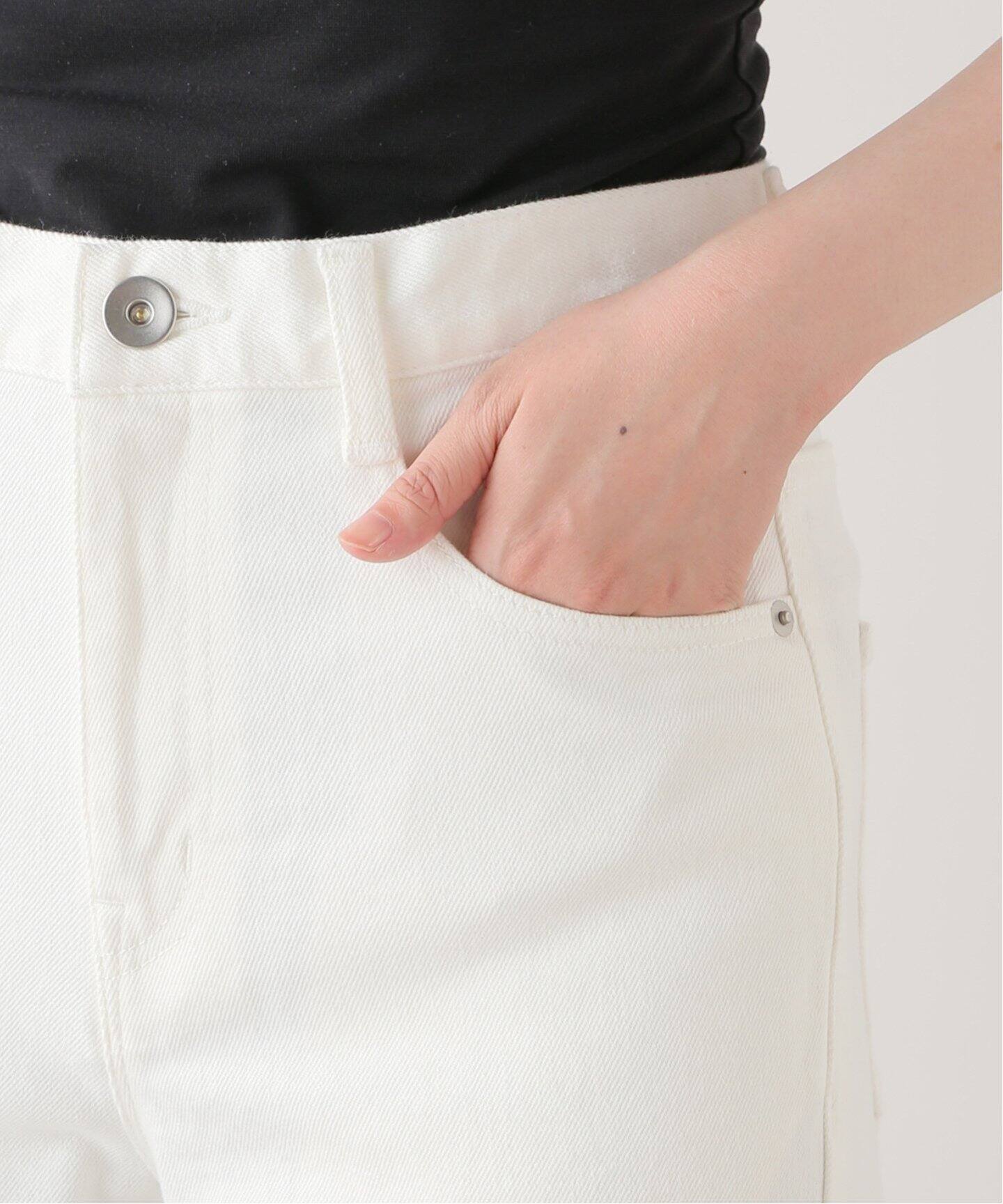 Loose Jeans (white)（デニムパンツ・ジーンズ）｜Deuxieme Classe