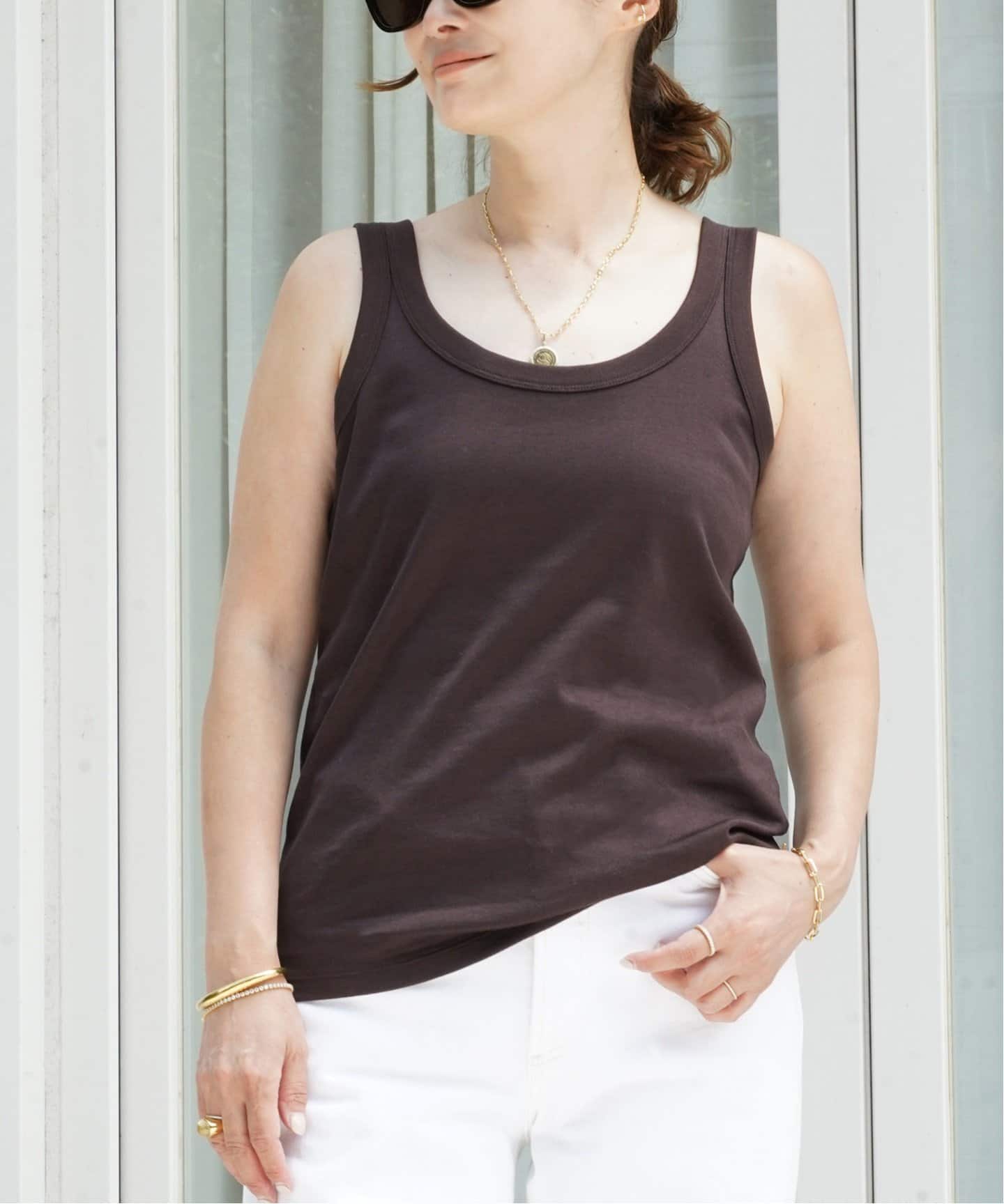 GLANCE タンクトップ（タンクトップ）｜Deuxieme Classe