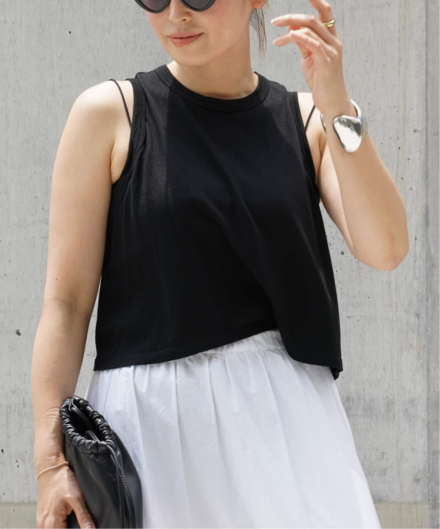 CELERI/セルリ】CROPPED タンクトップ（タンクトップ）｜Deuxieme