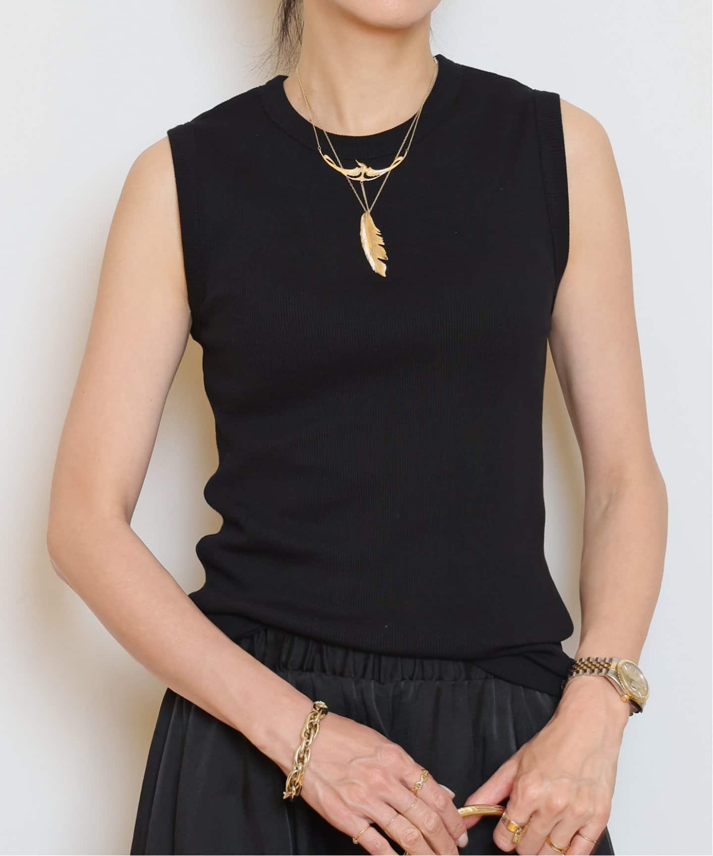 追加 Dignity sleeveless プルオーバー（タンクトップ）｜MUSE de