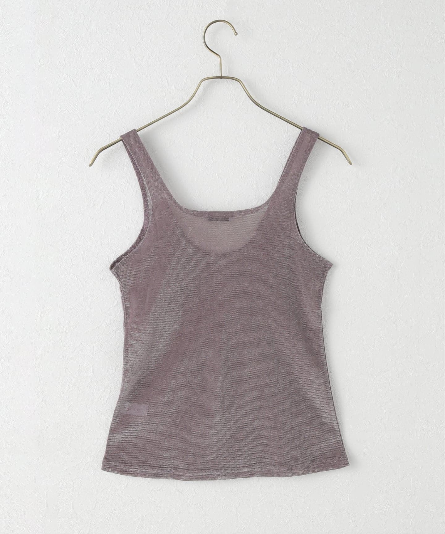 SIMONE WILD/シモーネ ワイルド MESH VELVET タンクトップ（タンク