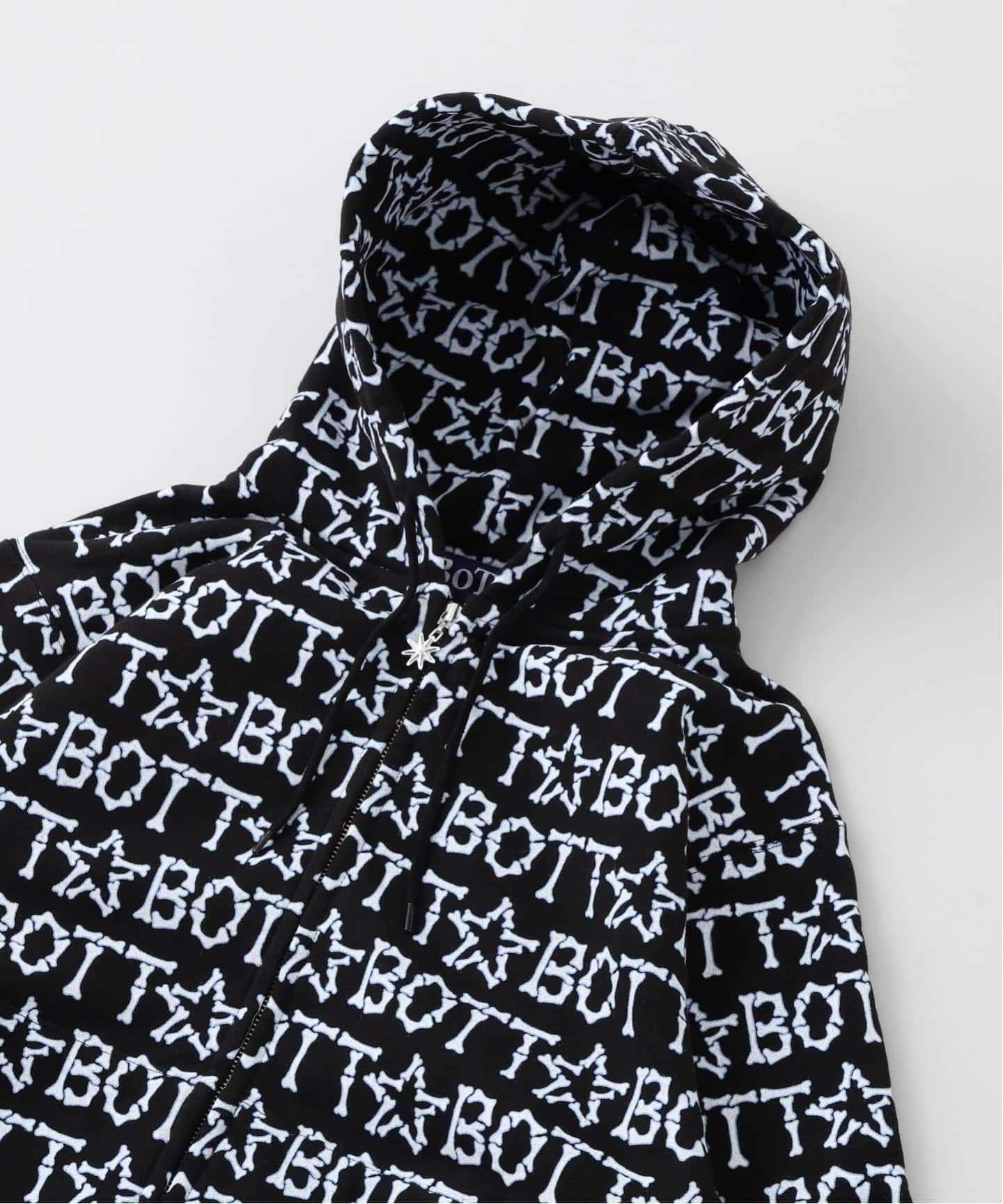BoTT / ボット BONES ZIP HOODIE（パーカー）｜PULP（パルプ）の通販