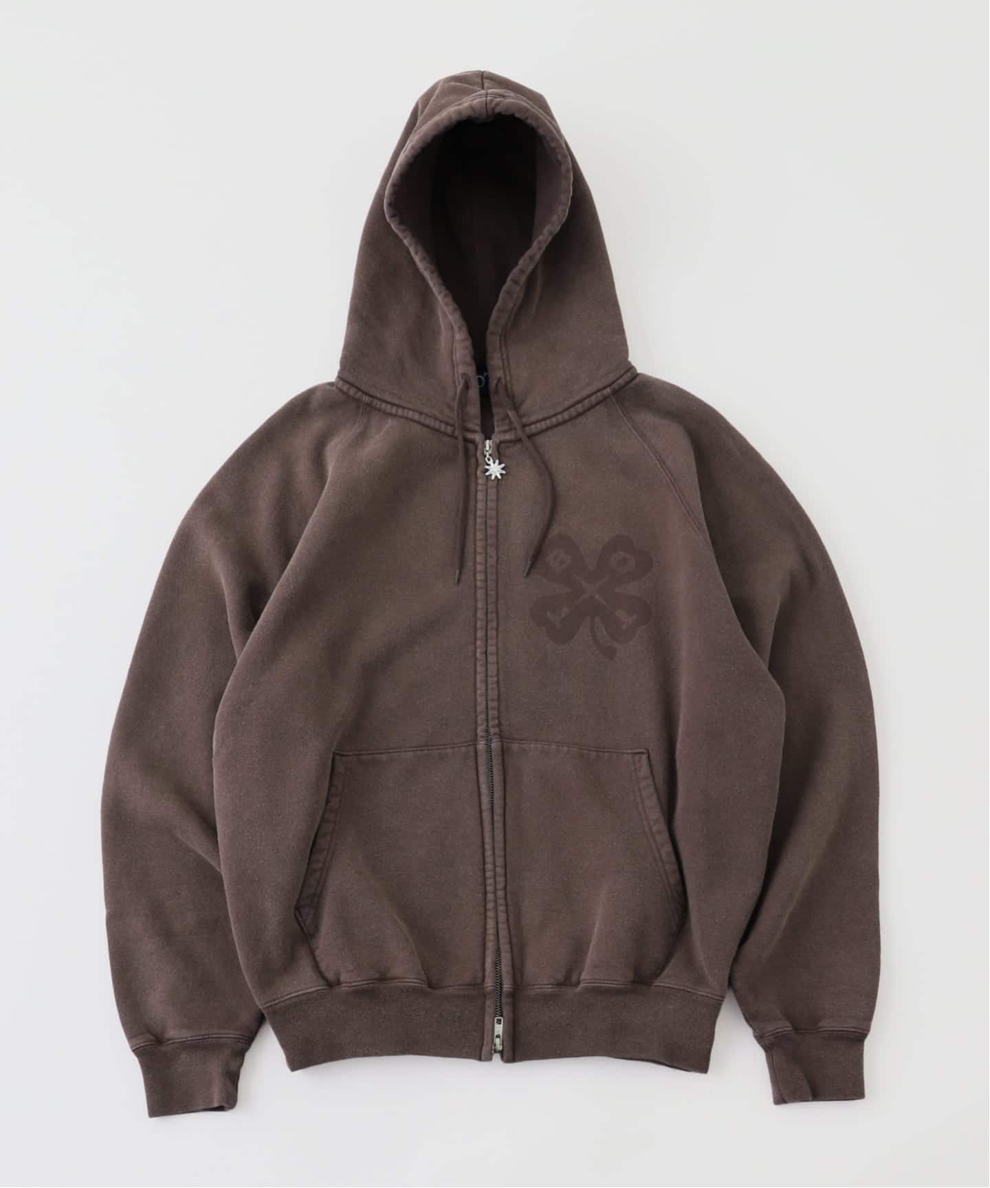 BoTT / ボット WASHED LUCKY LOGO ZIP HOODIE（パーカー）｜PULP
