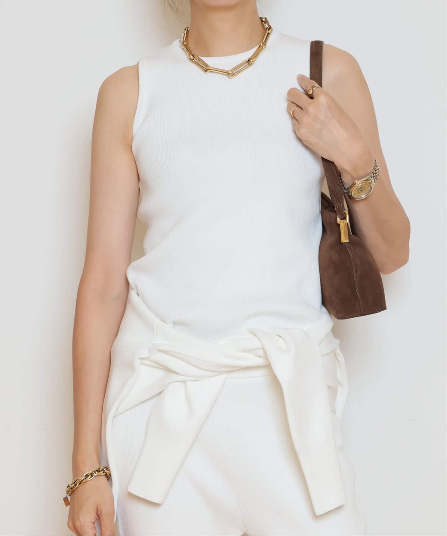 Diner B CROP タンクトップ（タンクトップ）｜MUSE de Deuxieme Classe