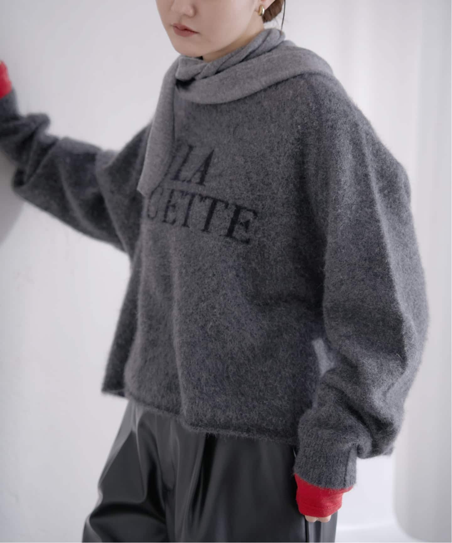 フォックス混LA MUETTE ロゴニット（ニット／セーター）｜IENA（イエナ