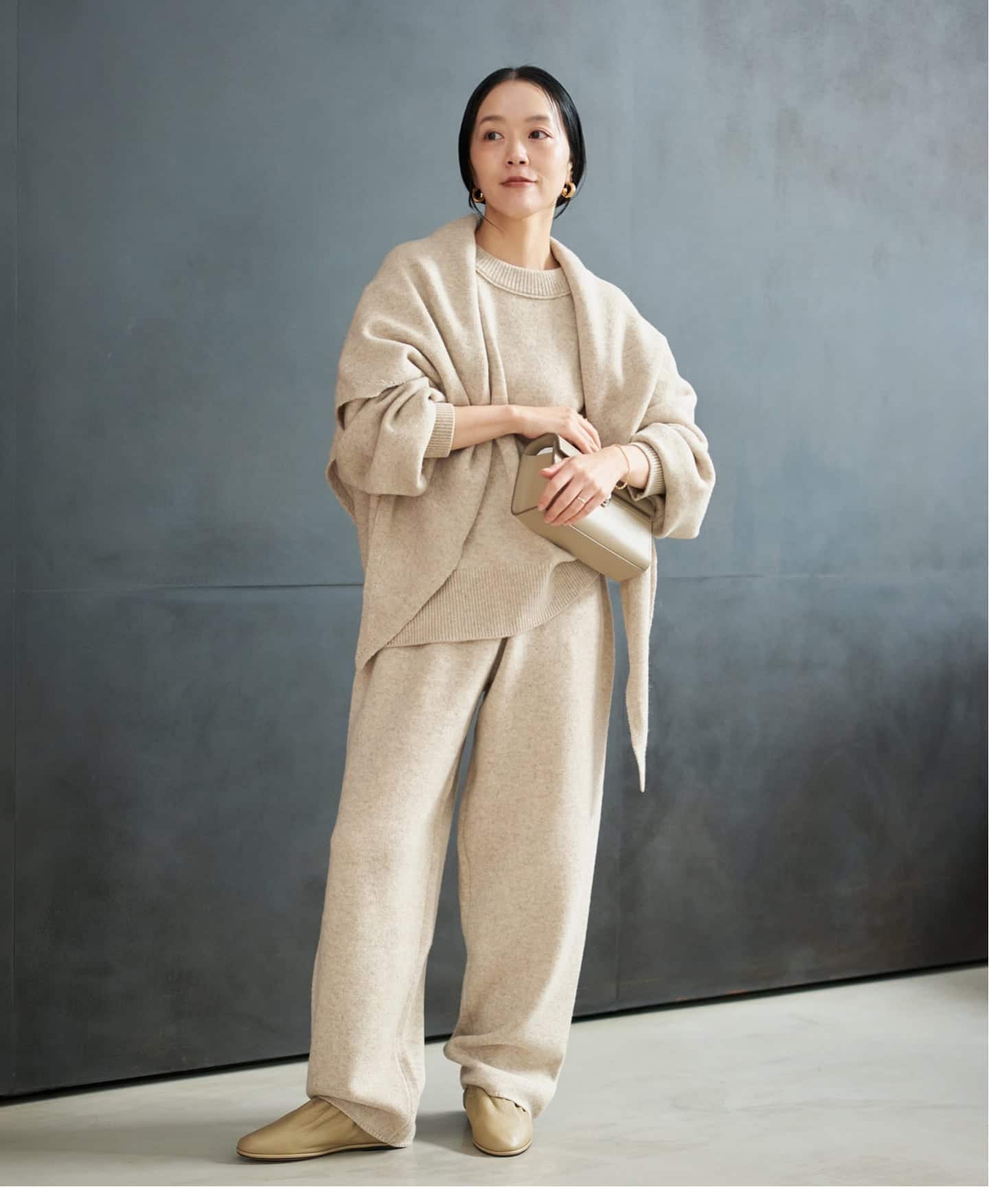 R'IAM ストールプルオーバー（ニット／セーター）｜Plage（プラージュ