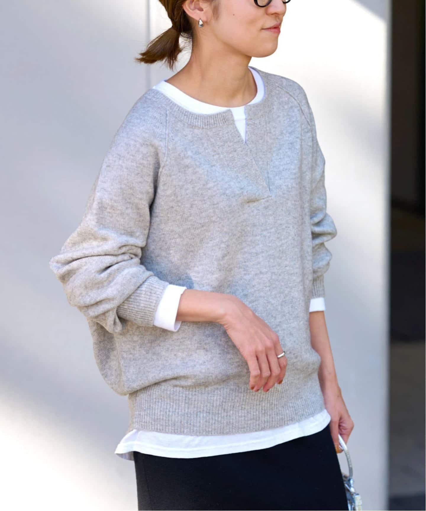 ≪追加≫ミドルゲージテンジクヘンリープルオーバー（ニット／セーター