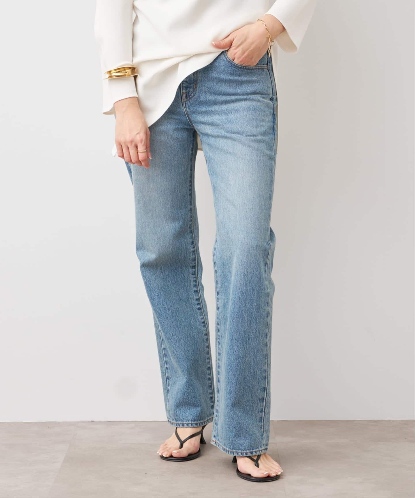 追加 Straight ジーンズ（デニムパンツ・ジーンズ）｜Deuxieme Classe