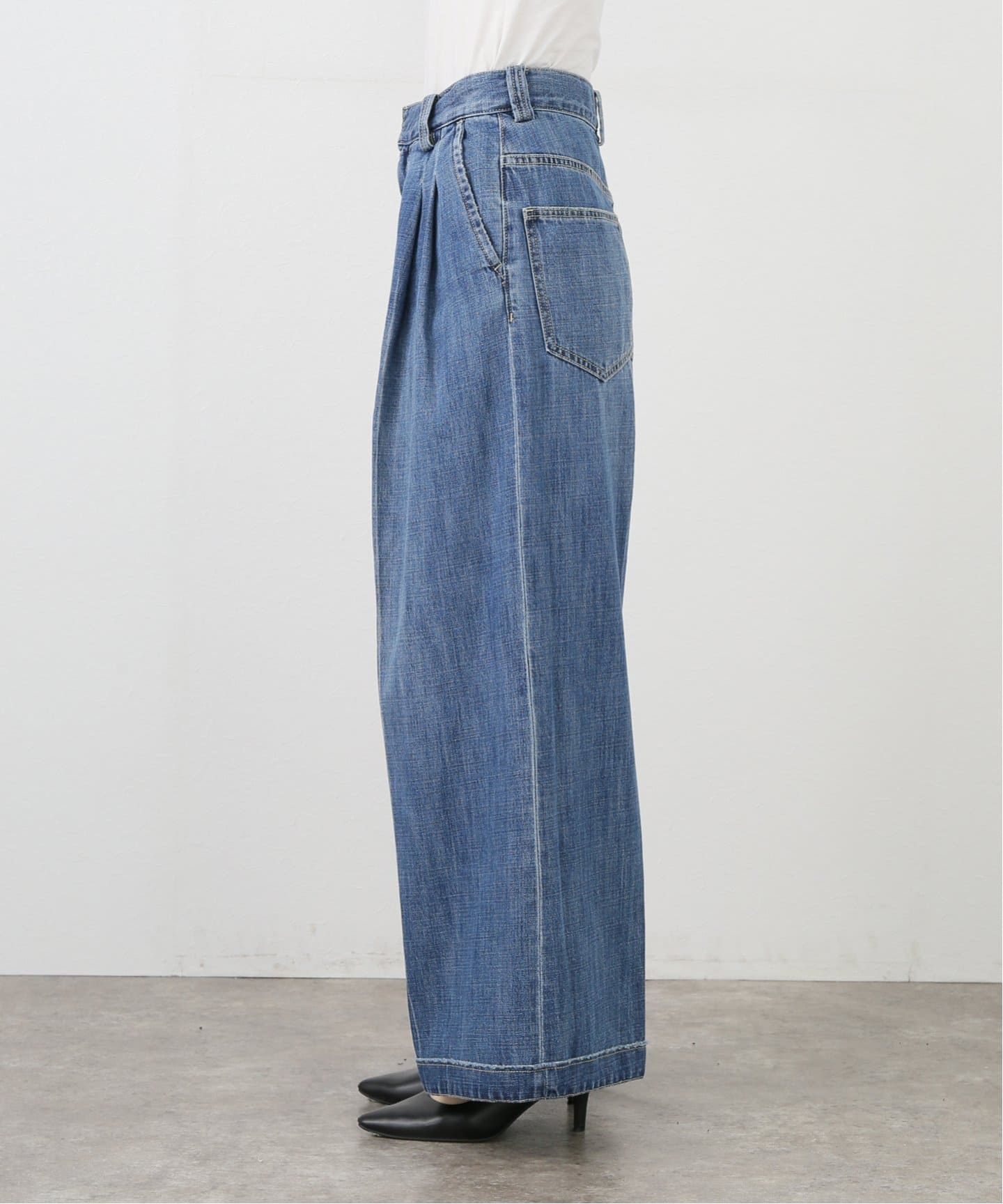 R'IAM ルーズワイドデニム（デニムパンツ・ジーンズ）｜Plage