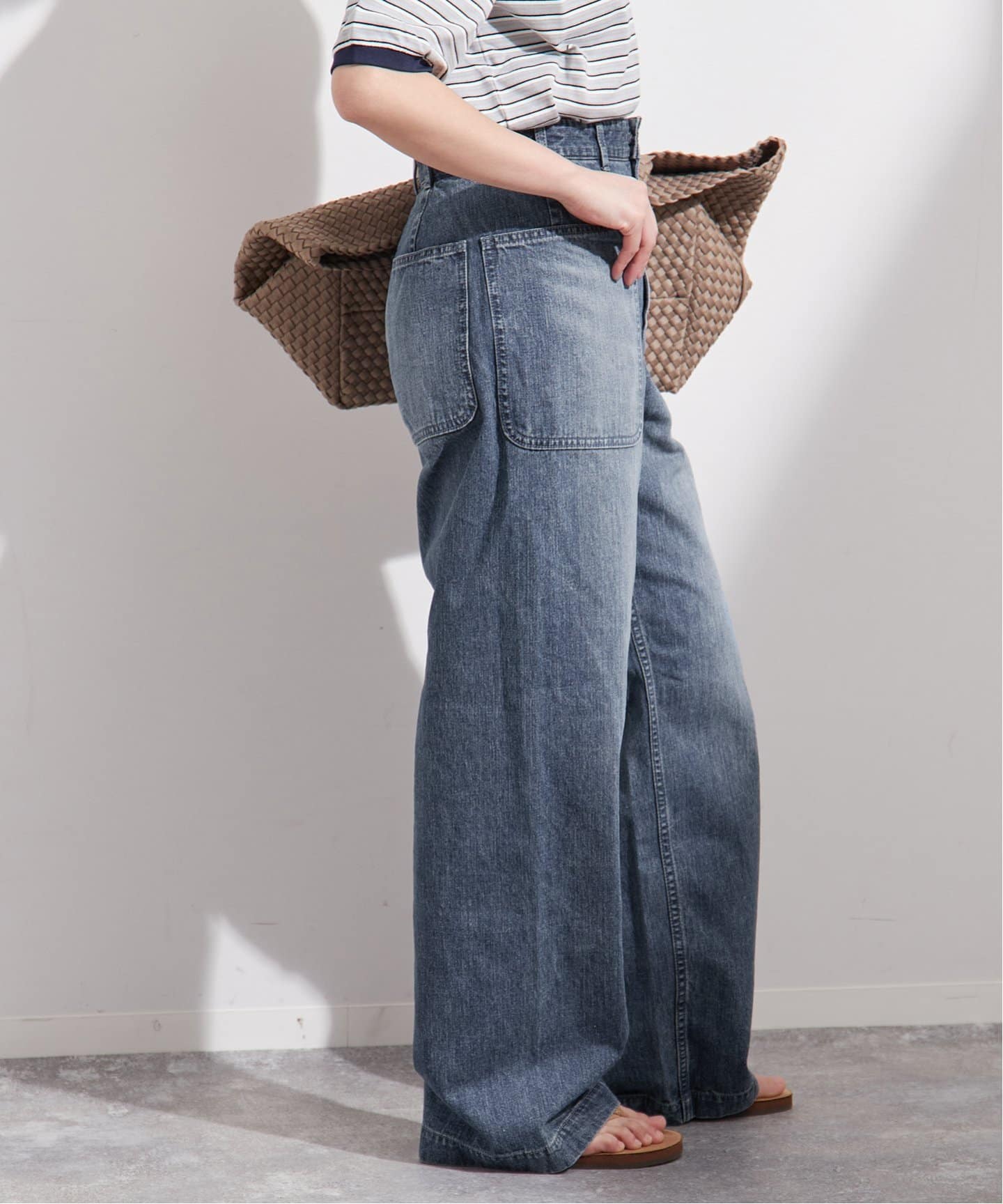 別注》【THE NEWHOUSE/ザ ニューハウス】WORK JEAN：デニム（デニム