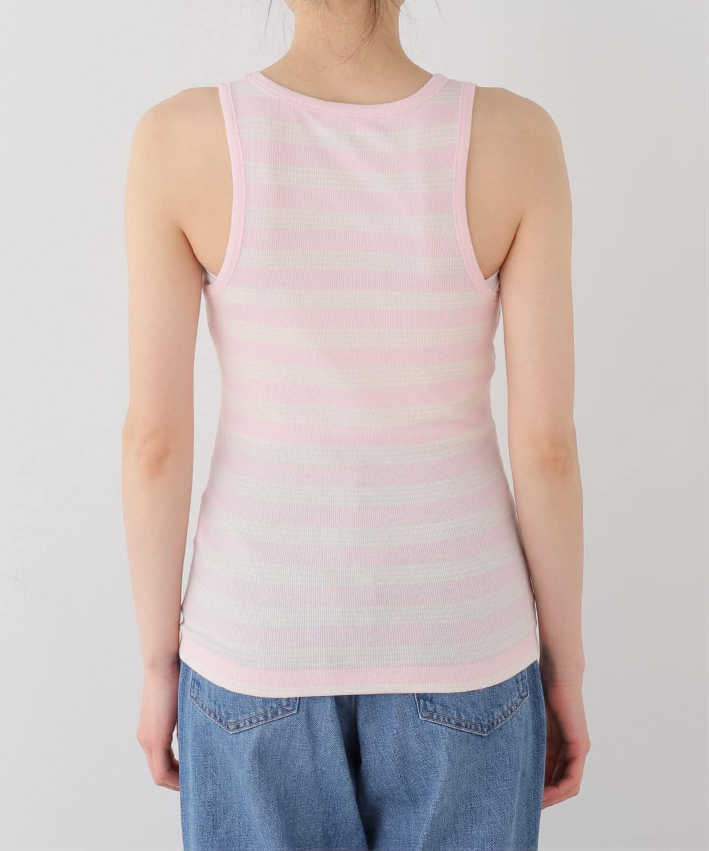 GANNI / ガニー Soft Cotton Rib Tank Top（タンクトップ）｜U by