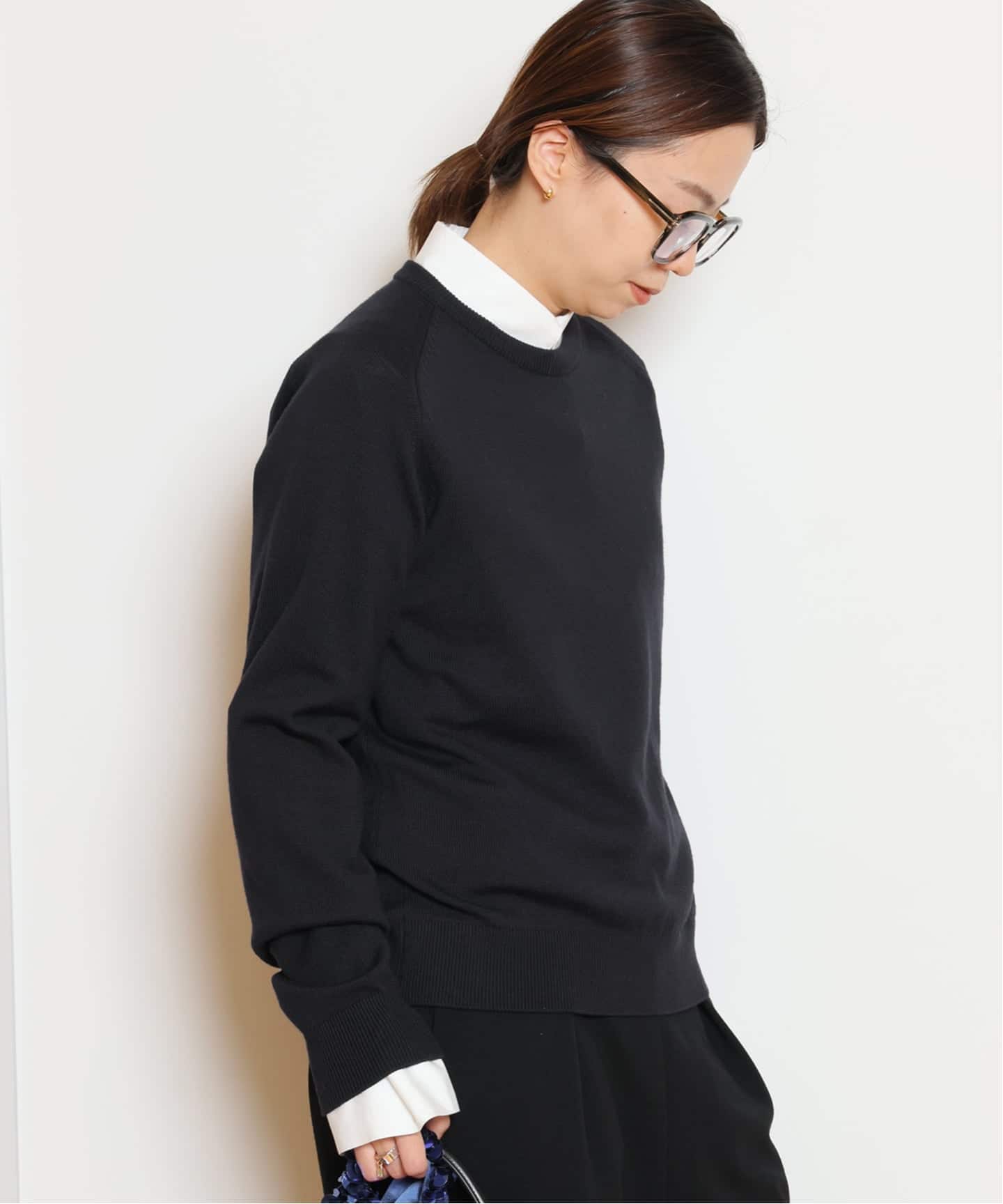 WISH クルーネックプルオーバー（ニット／セーター）｜MUSE de