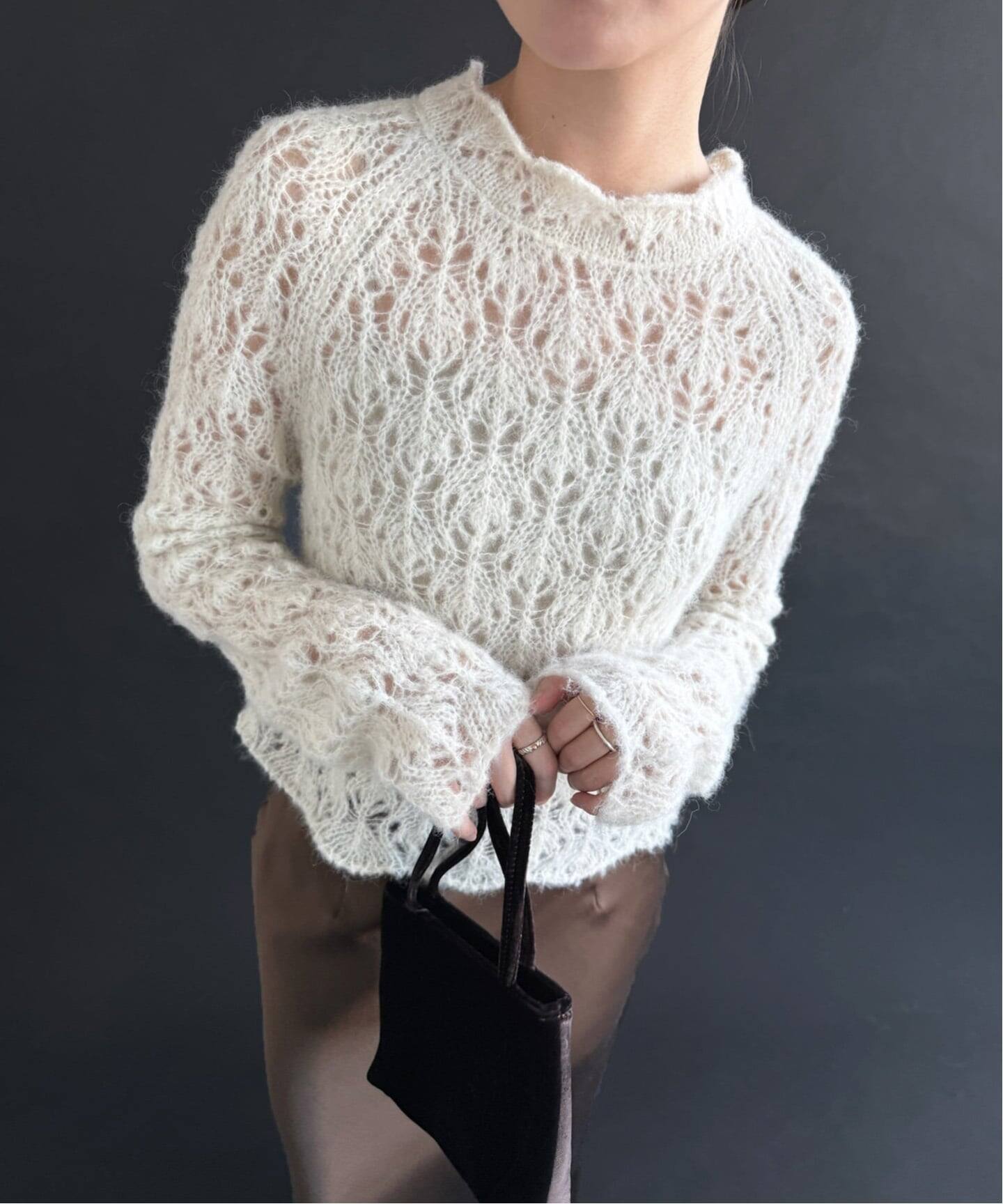 AYNI/アイニ】シアーニット（ニット／セーター）｜EDIT.FOR LULU