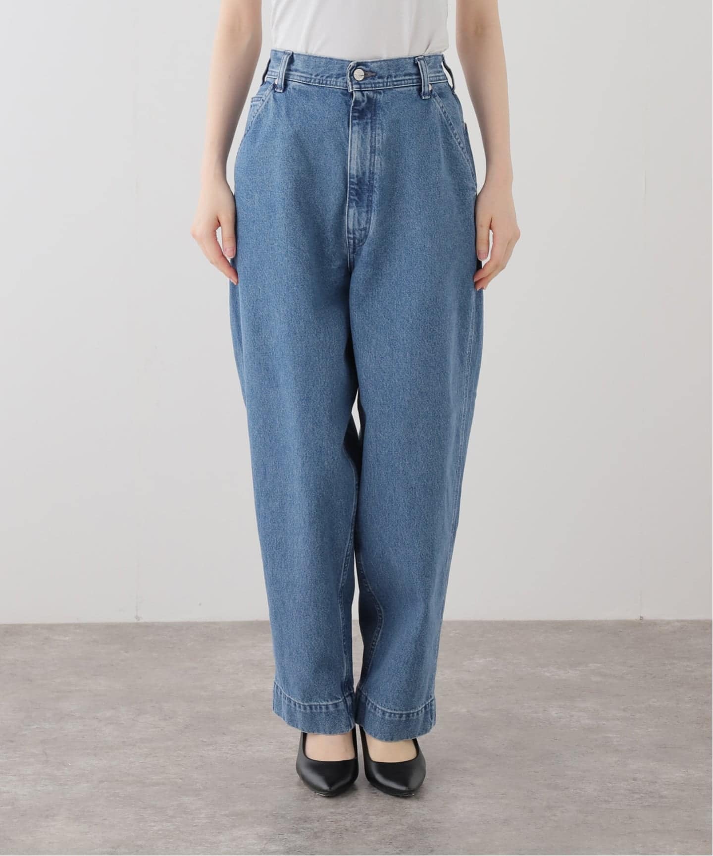 一部店舗+WEB限定》oblada / オブラダ SKATER JEANS（デニムパンツ