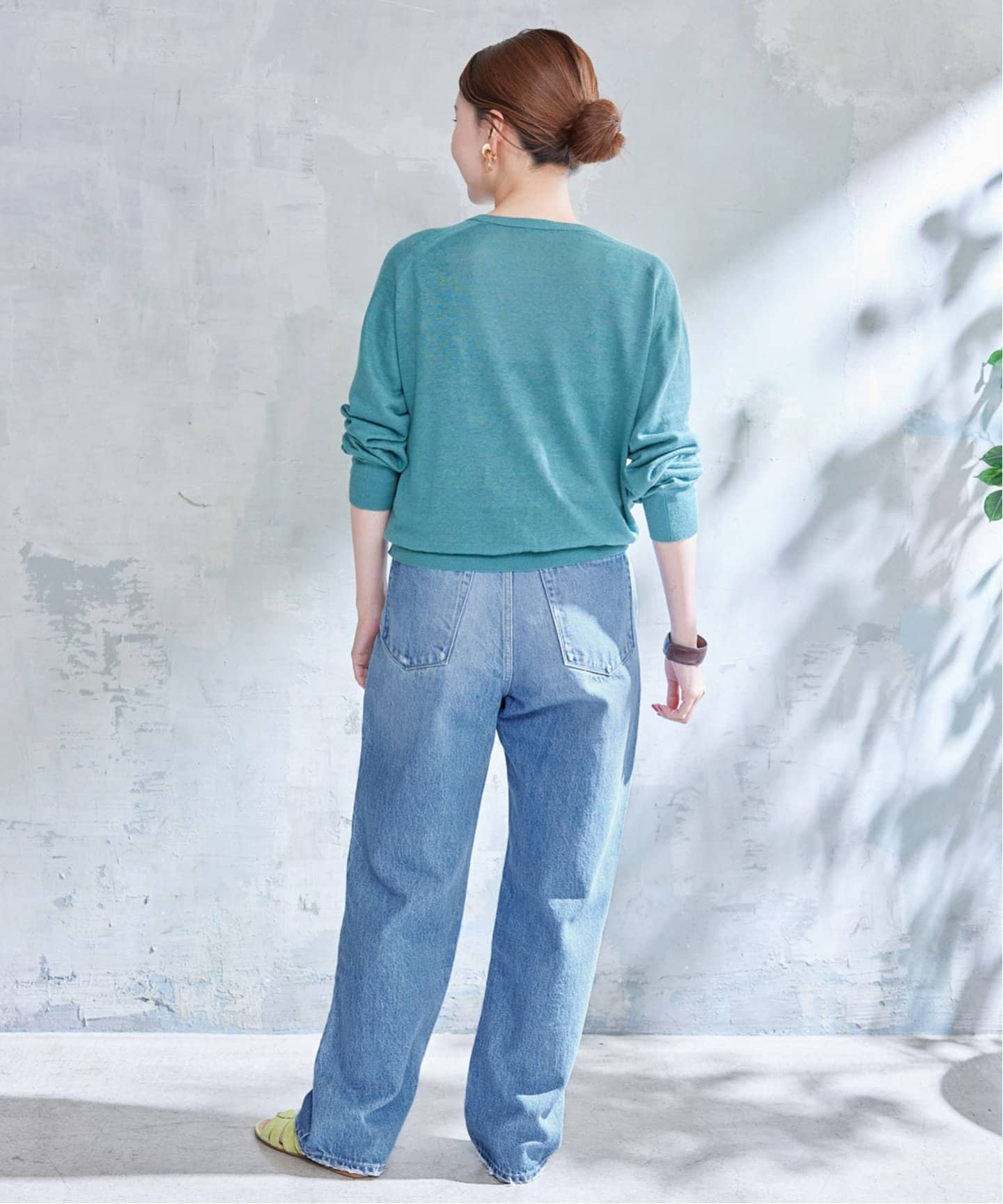 追加2》【KURO/クロ】別注 OPTIMA ワイドテーパードデニム (タンショク