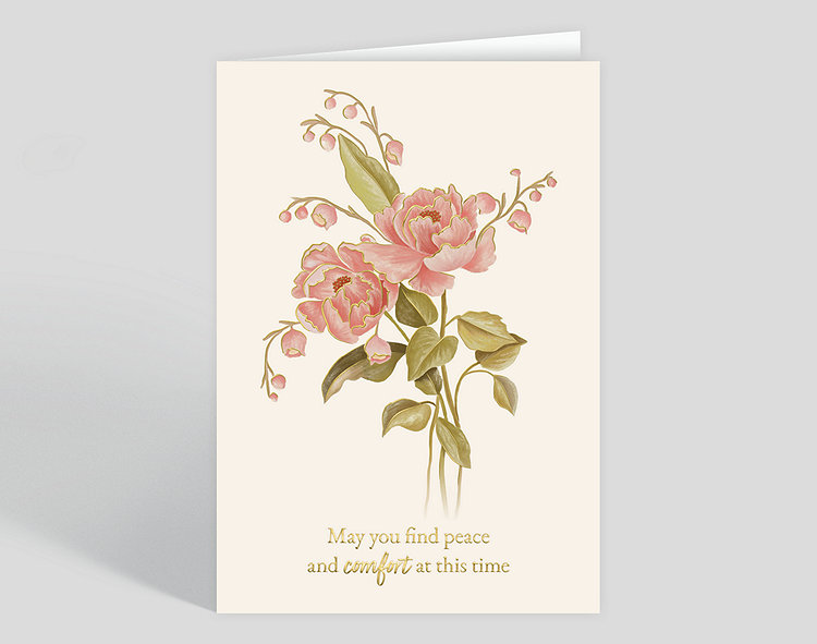 Heavenly Floral Sympathy Card, 1029958 | The Gallery Collection