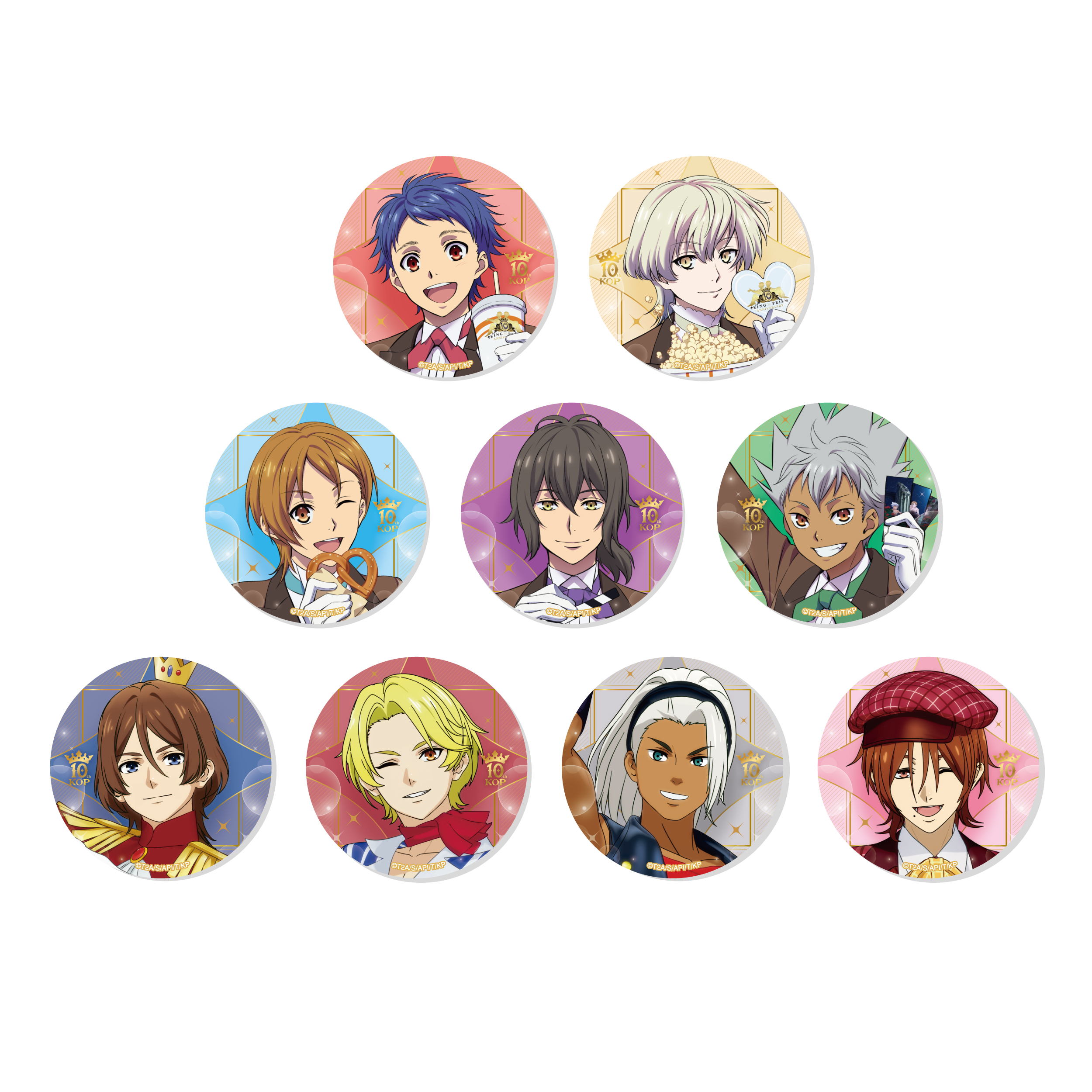 缶バッジ 速水ヒロ 10周年記念 KING OF PRISM Amazon | キング オブ