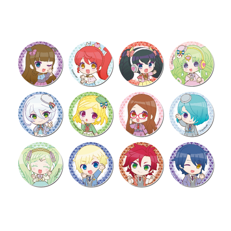 ひみつのアイプリ×プリパラ プリ♡プリライブ トレーディング缶バッジC