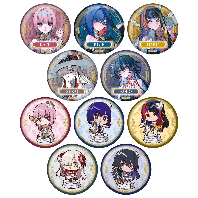 DOAXVVP 当選品 たまき 缶バッジ、ステッカーセット DOAXVVP 当選品