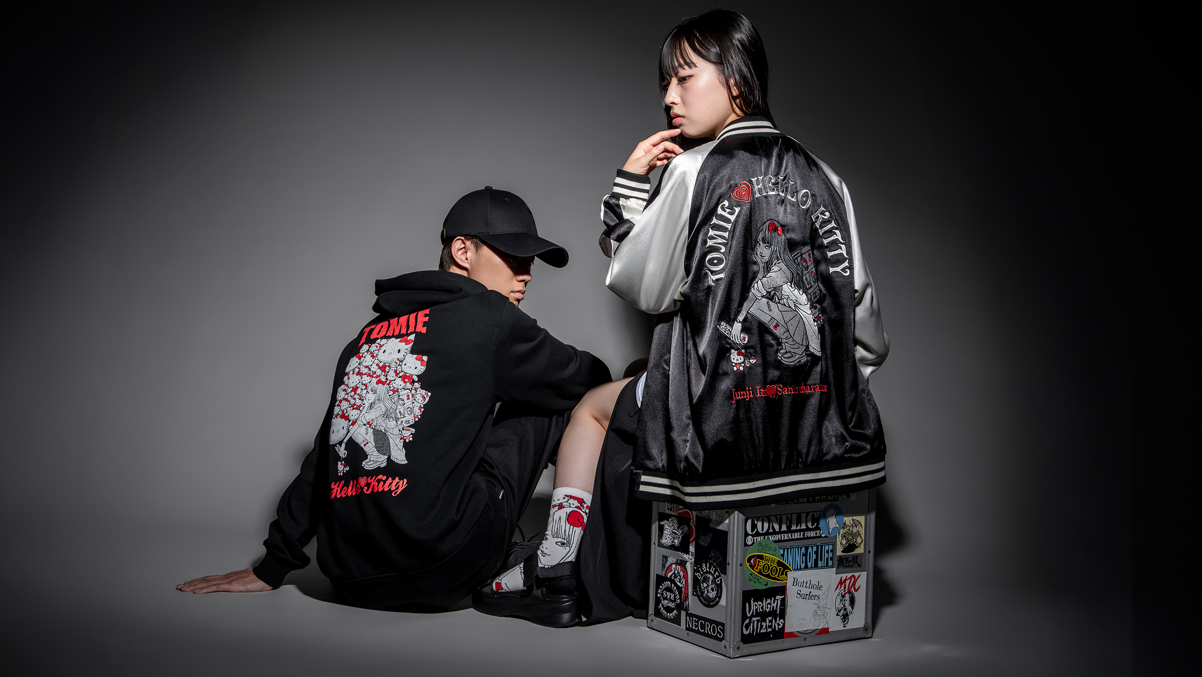 今月迄お値下げ❤︎伊藤潤二ギャル富江TOMIE × スカジャン新品M