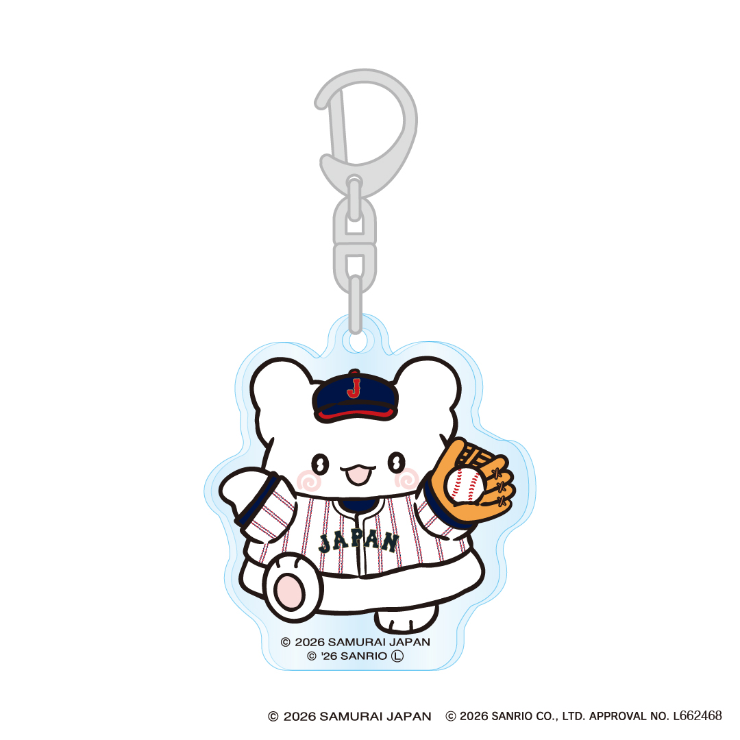侍ジャパン×サンリオキャラクターズ アクリルキーホルダー（全10種