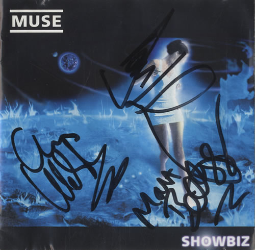 Muse Showbiz - Fully Autographed UK CD album (CDLP) (491977)