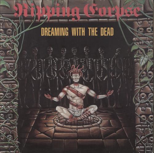 Ripping Corpse Dreaming With The Dead -1st - EX UK vinyl LP album