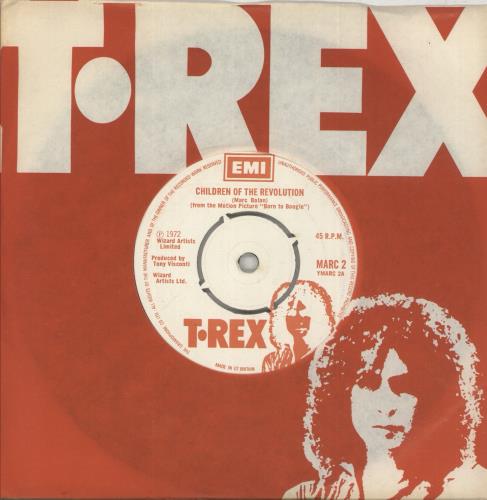 T-Rex / Tyrannosaurus Rex Children Of The Revolution - 4pr UK 7