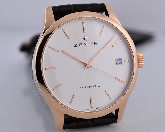 17192) Zenith Heritage Port Royal 18K Rose Gold Automatic 38MM