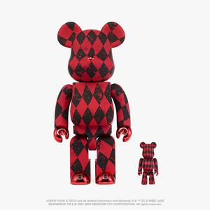 One Size MCM X BE@RBRICK ハーレイ・クイン 100％＆400％ セット
