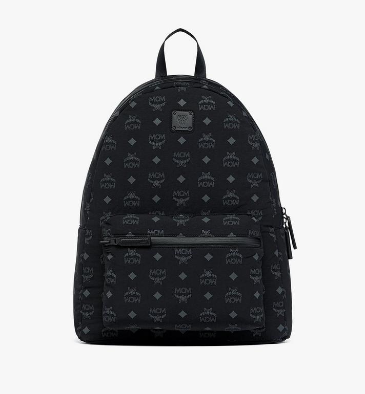 Medium Stark Packable Backpack in Monogram Nylon Black | MCM ®US