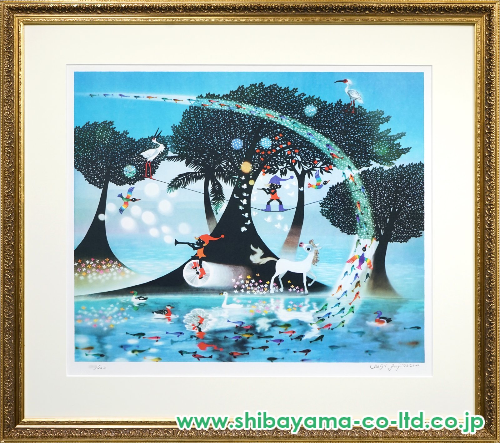 藤城清治 馬がとぶ 113/380 藤城清治 馬がとぶ 113/380 - メルカリ