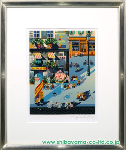 ヒロ・ヤマガタ「フォーシーズンより『夏』」シルクスクリーン :: 絵画