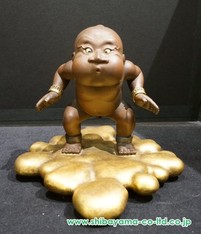 藪内佐斗司 招福版画 「守銭童子」 藪内佐斗司 招福版画 「守銭童子