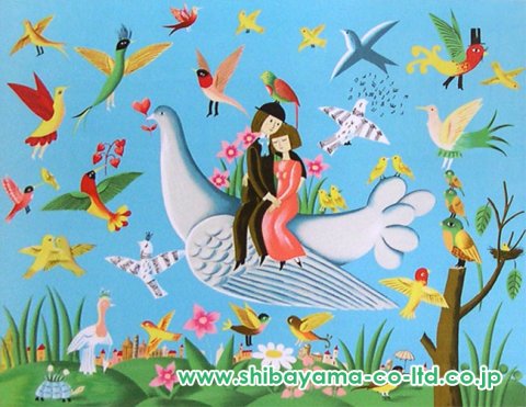 レイモン・ペイネ「幸せの鳩」リトグラフ :: 絵画買取・販売 - シバヤマ