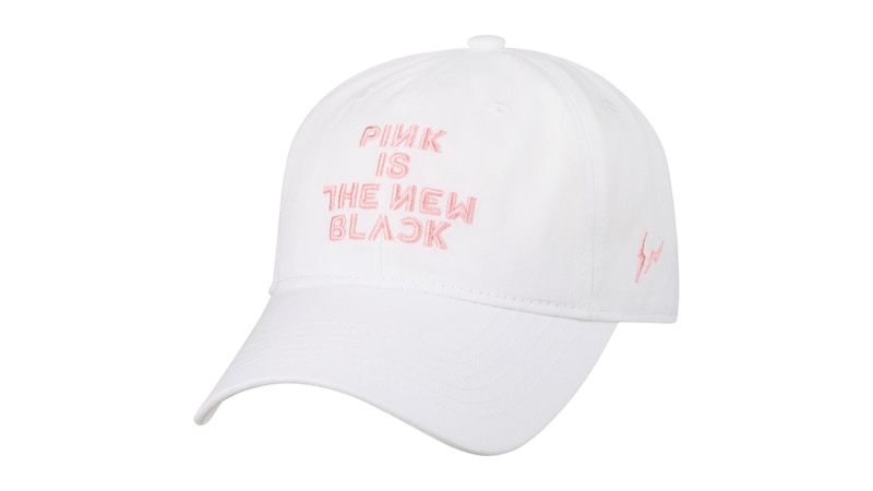 Fragment x BLACKPINK Pink Is The New Black Cap White - GB