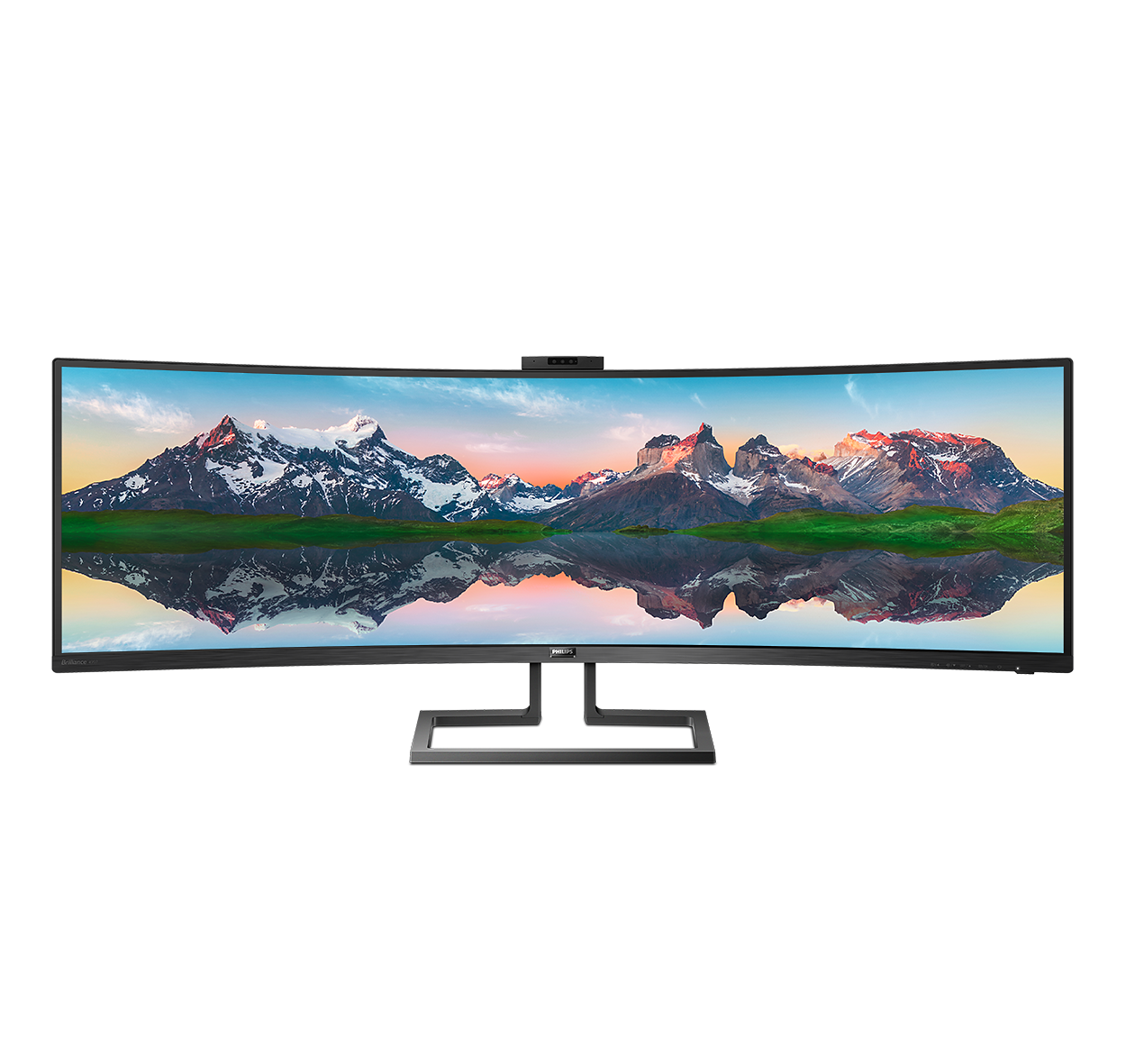 Business Monitor 32:9 SuperWide curved LCD display 499P9H/27 | Philips