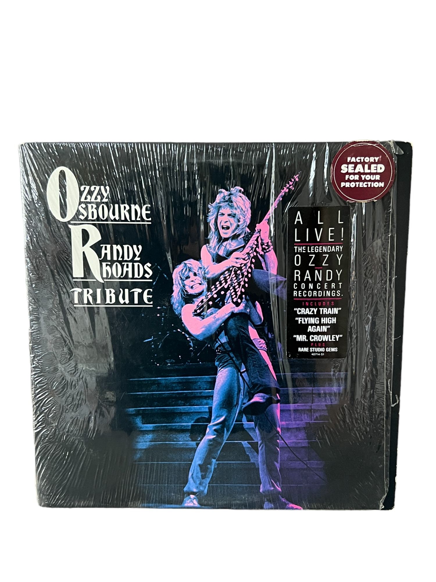 Ozzy LP：OZZY OSBOURNE RANDY RHOADS TRIBUTE トリビュート ランディ