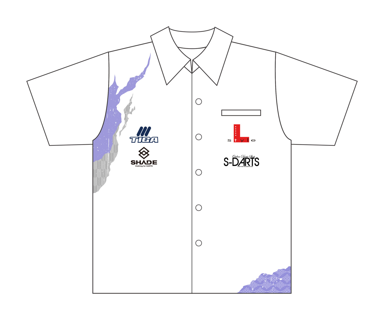 アパレル【シェード】坂口優希恵レプリカユニフォーム2021 2XL｜ダーツ