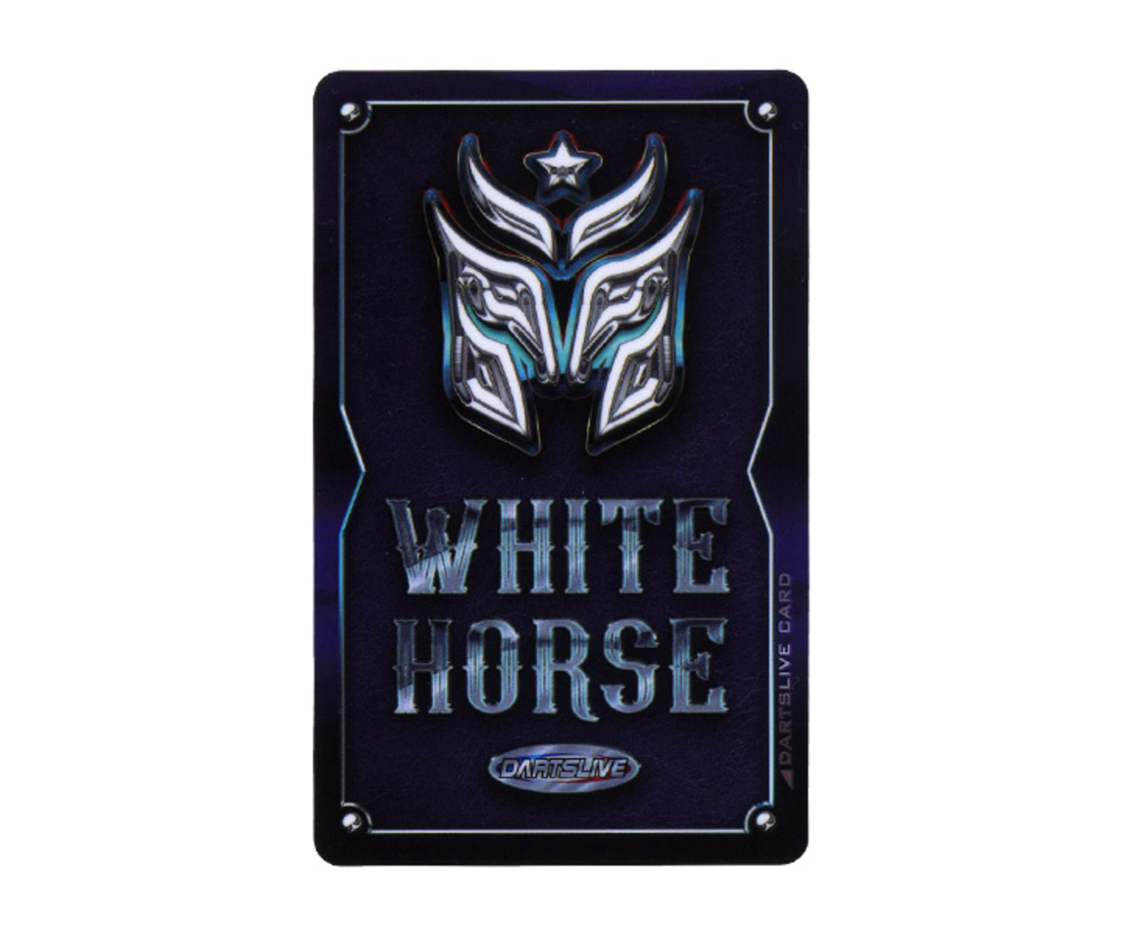 ダーツゲームカード【ダーツライブ】NO.1624 WHITE HORSE｜ダーツ用品