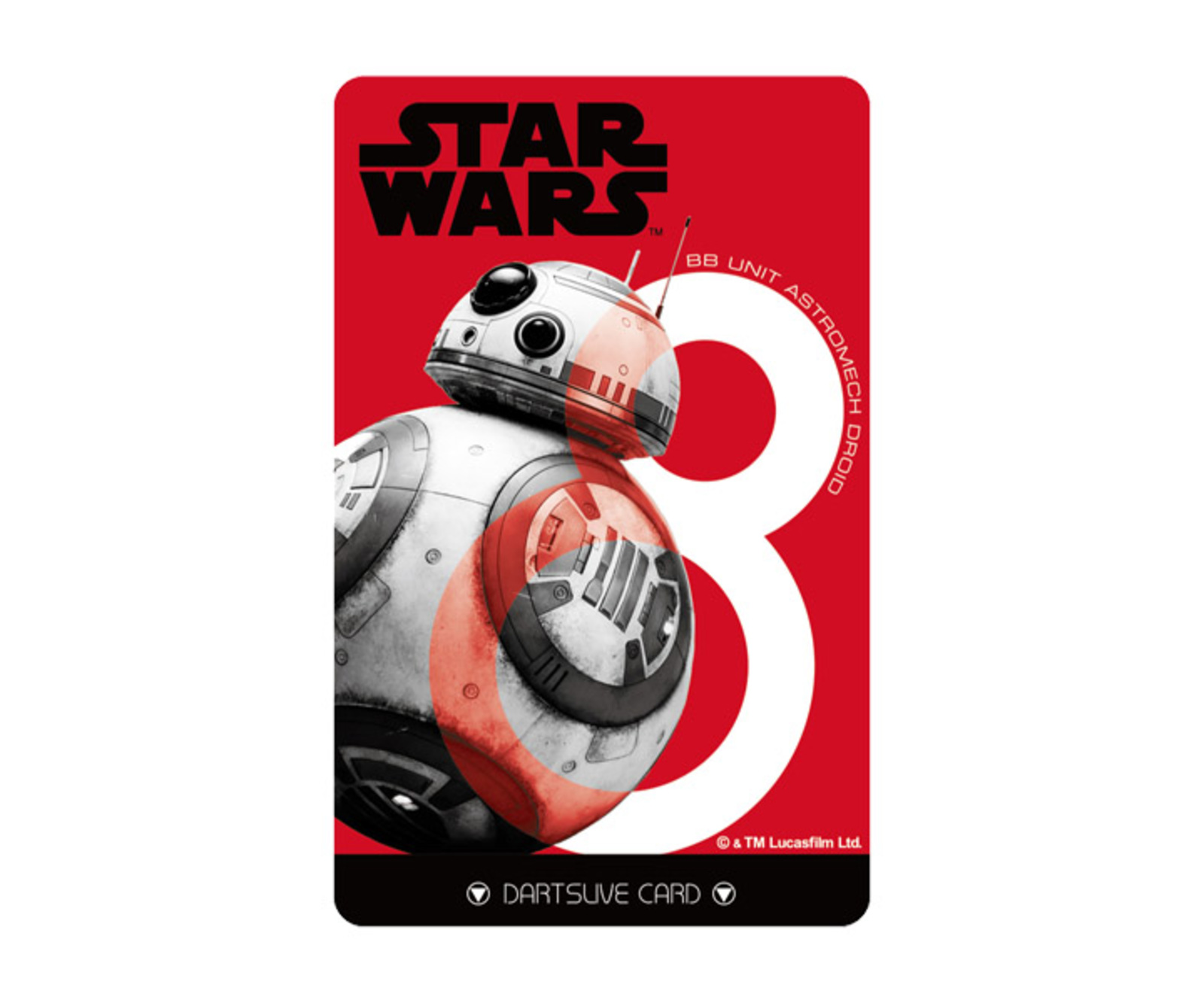 ダーツゲームカード【ダーツライブ】NO.1711 スターウォーズ BB-8