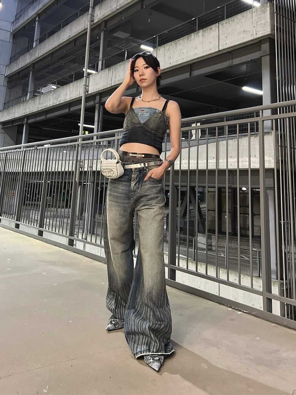 DIESEL（ディーゼル）の「レディース トップス デニム DE-VILLE TANK