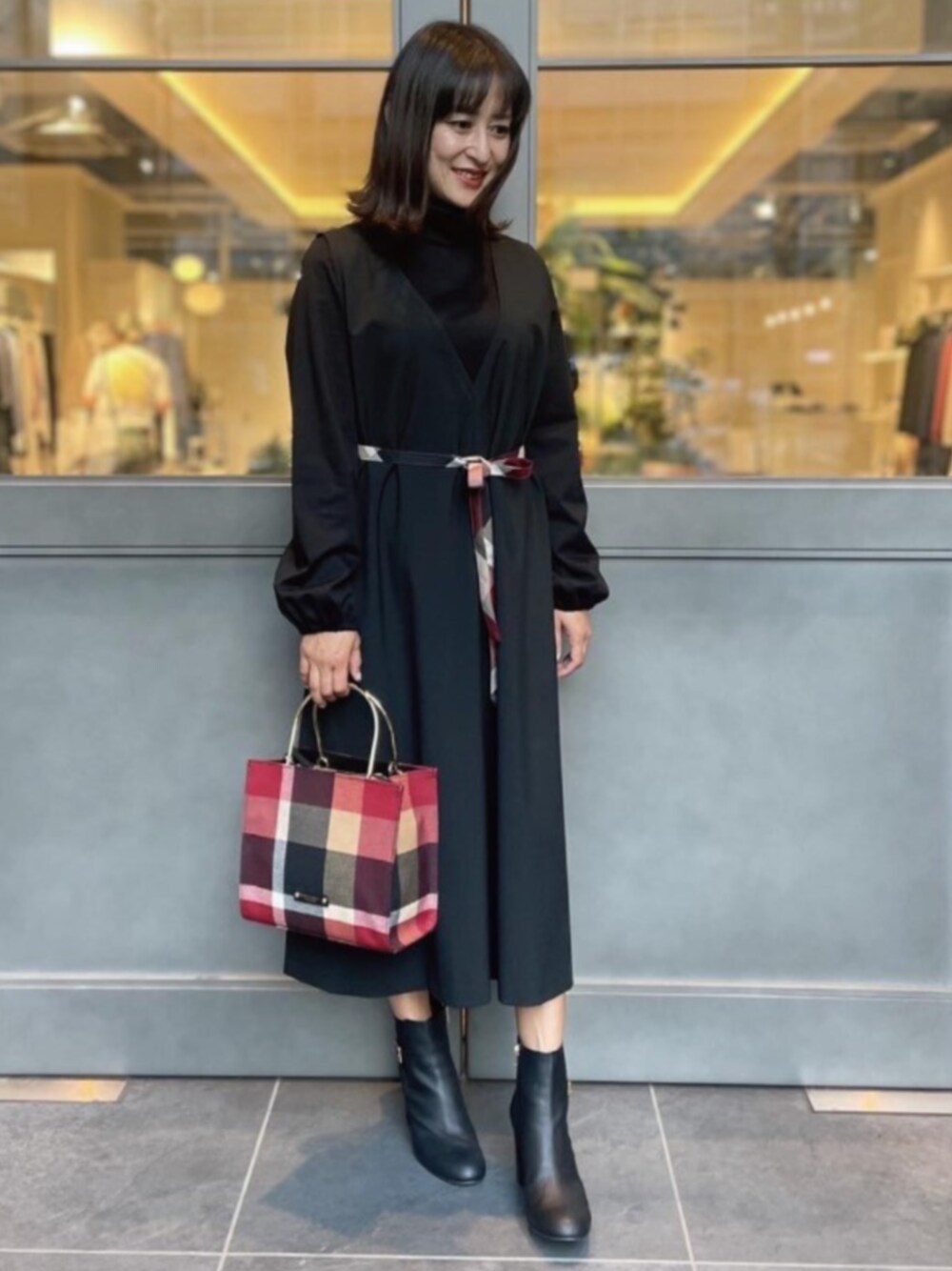 ブルーレーベルクレストブリッジ】ショートダッフルコート 裏地CB