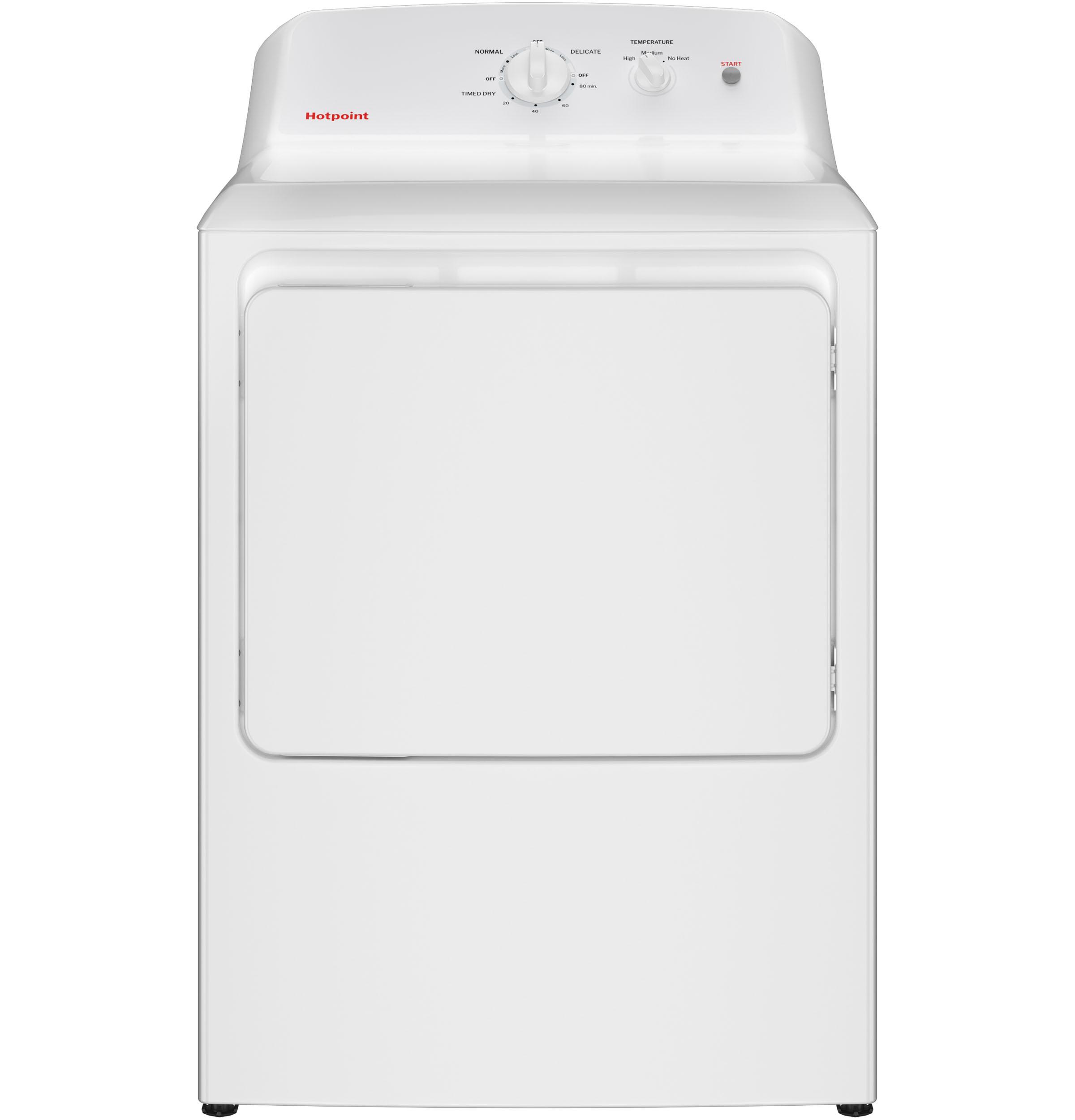 GTX33EASKWW GE Appliances GE 6.2 cu. ft. Capacity Electric Dryer