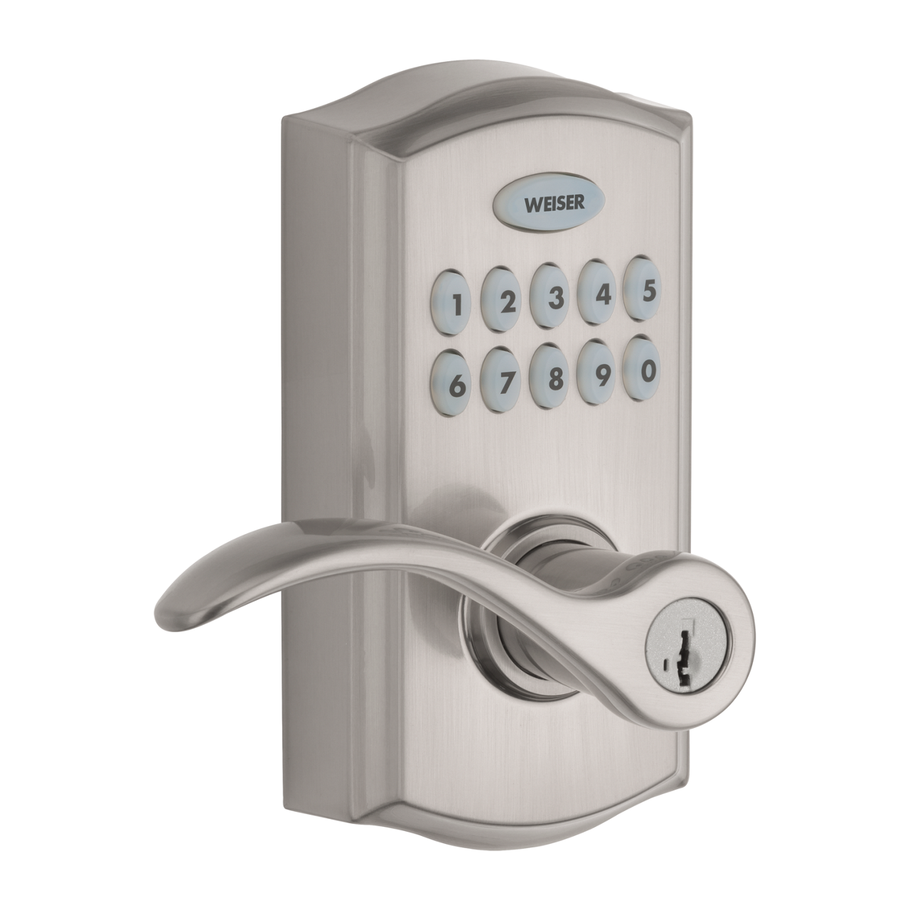 SmartCode 10 Commercial Lever Electronic Traditional Lock - | Weiser
