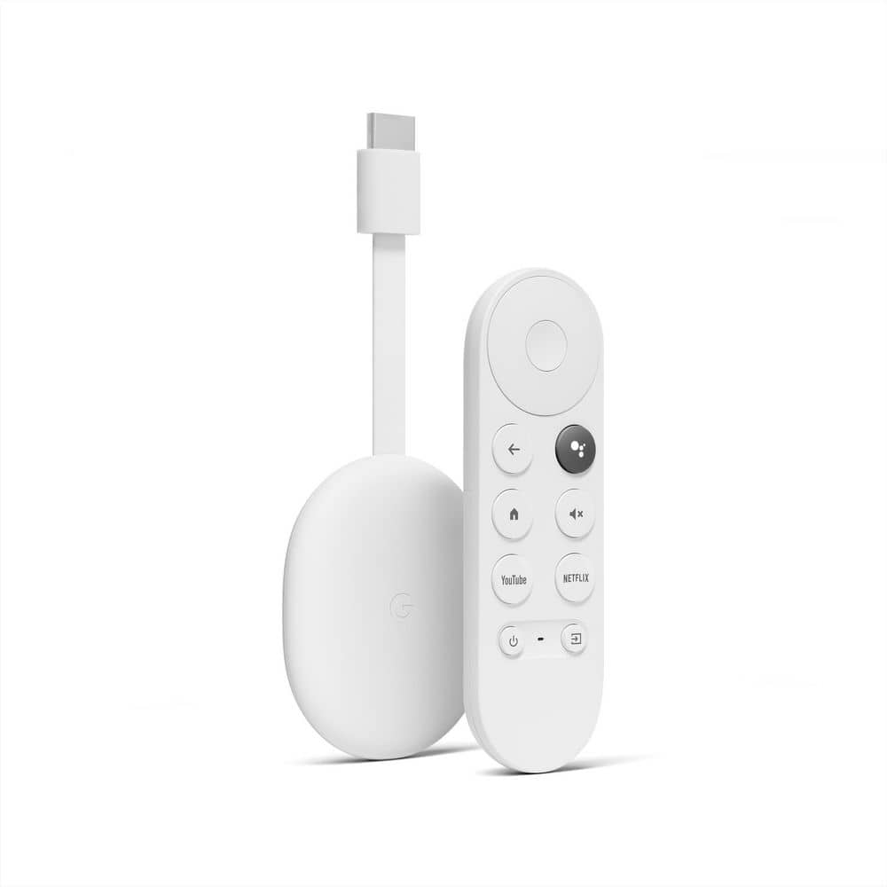 Google Chromecast with Google TV (HD) - Snow GA03131-US - The Home