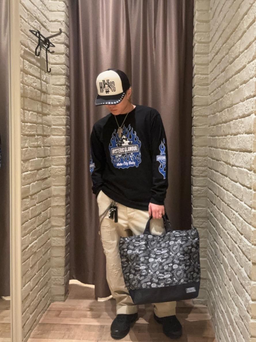 SEE NO EVIL スタッズメッシュキャップ|HYSTERIC GLAMOUR WOMEN